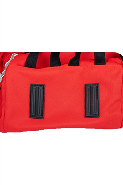 SKFAK027 Manufacturing Double Shoulder First Aid Kit Large Capacity Multi-purpose First Aid Kit Waterproof Custom Reflective Strip First Aid Kit Adjustable Up and Down Link Active Lock Hide Waist Side Bag Separate Barrier First Aid Kit Supplier detail view-6